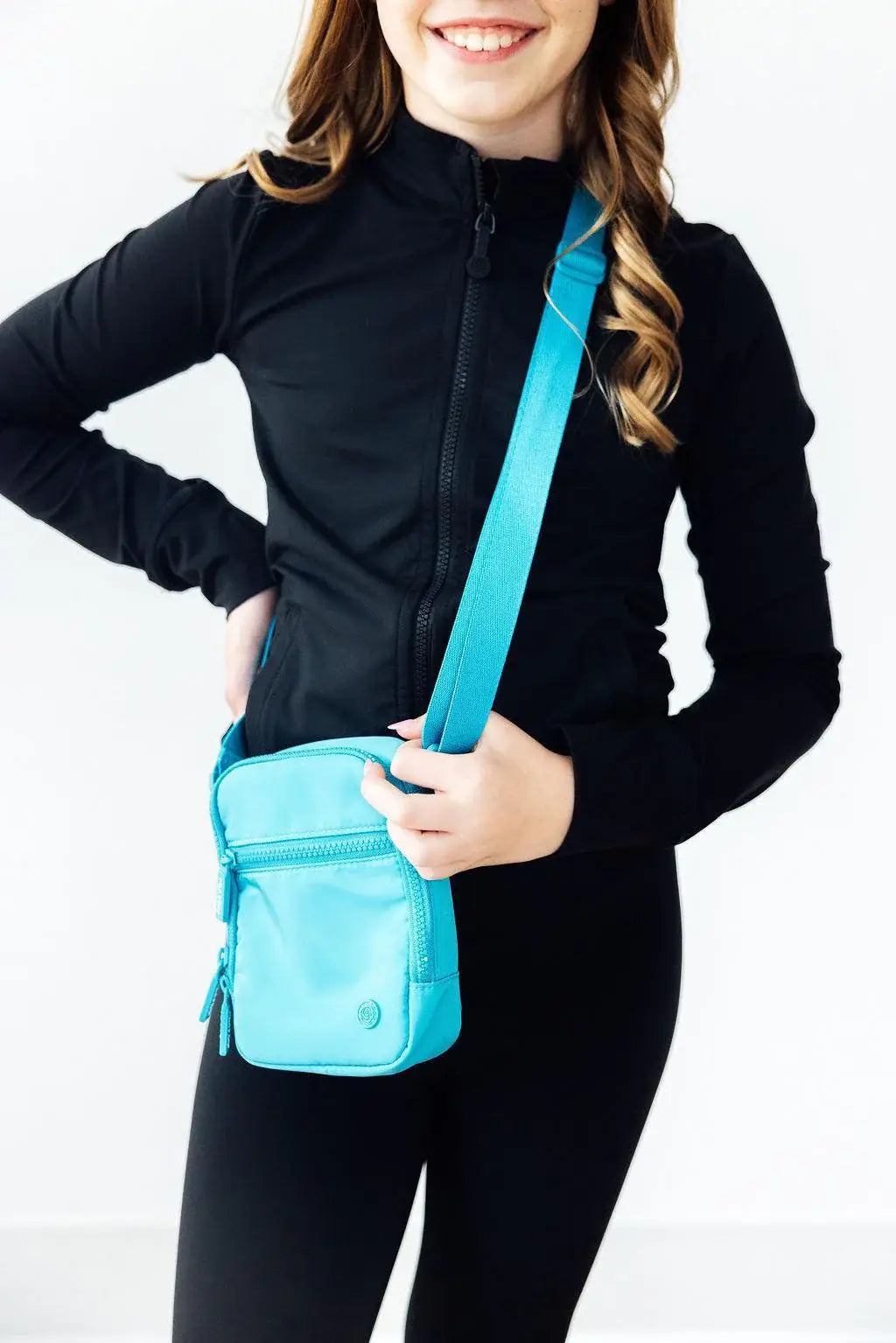 Turquoise Crossbody Bag - Mila & Rose ® - Flyclothing LLC