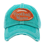 Football Mama Vintage Baseball Cap - Madeline Love - Flyclothing LLC