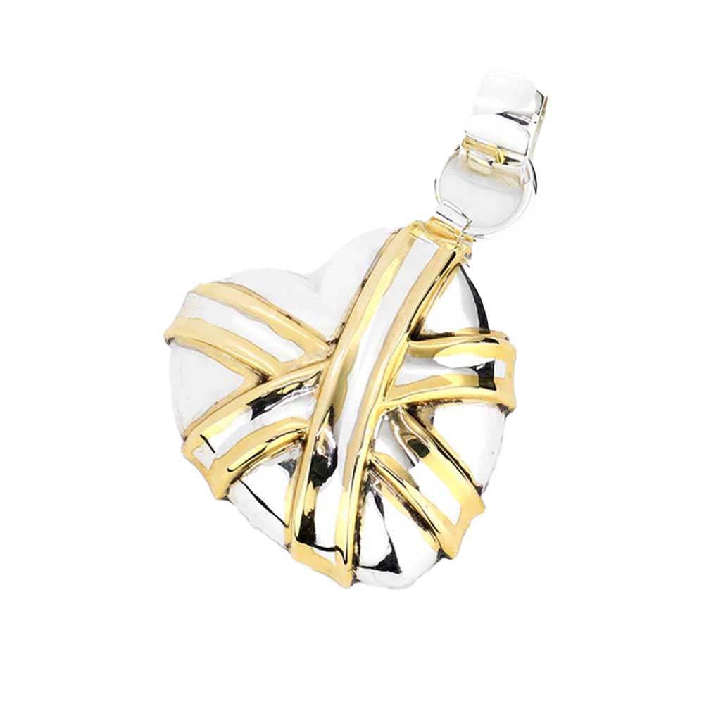 Metal Heart Pendant - Madeline Love - Flyclothing LLC
