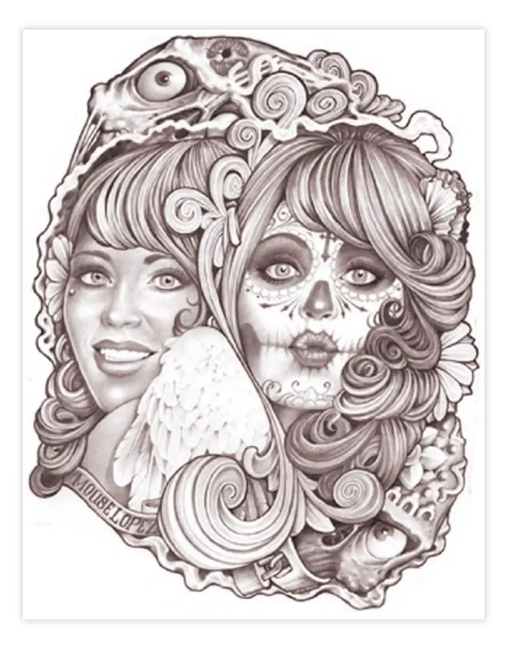 Black Market Art Company Two Ways Print - Black Market Art Company - Flyclothing LLC