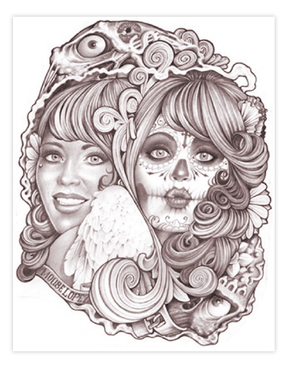 Black Market Art Company Two Ways Print
