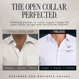 goTIELESS Ultimate Dress Shirt (Light Pink) - Million Dollar Collar - Flyclothing LLC