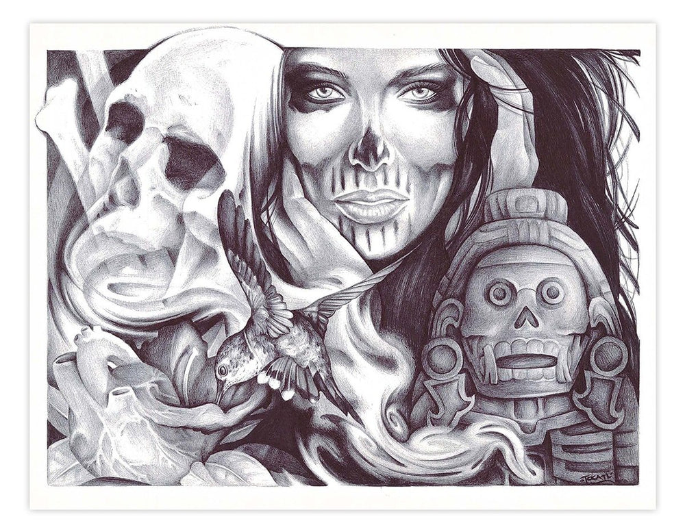 Black Market Art Company Tzitzimime Print
