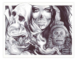 Black Market Art Company Tzitzimime Print
