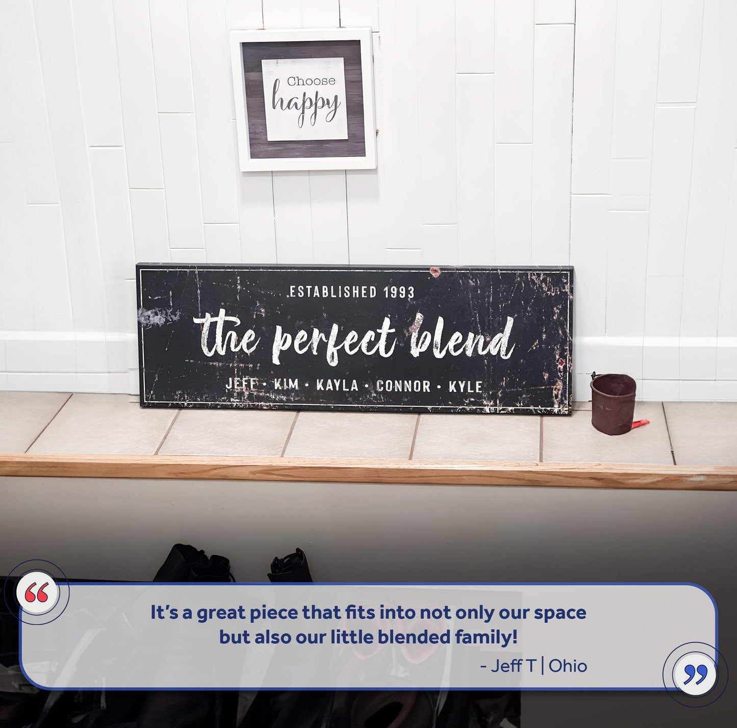 The Perfect Blend Sign III - Tailored Canvases - Flyclothing LLC