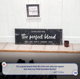 The Perfect Blend Sign III - Tailored Canvases - Flyclothing LLC