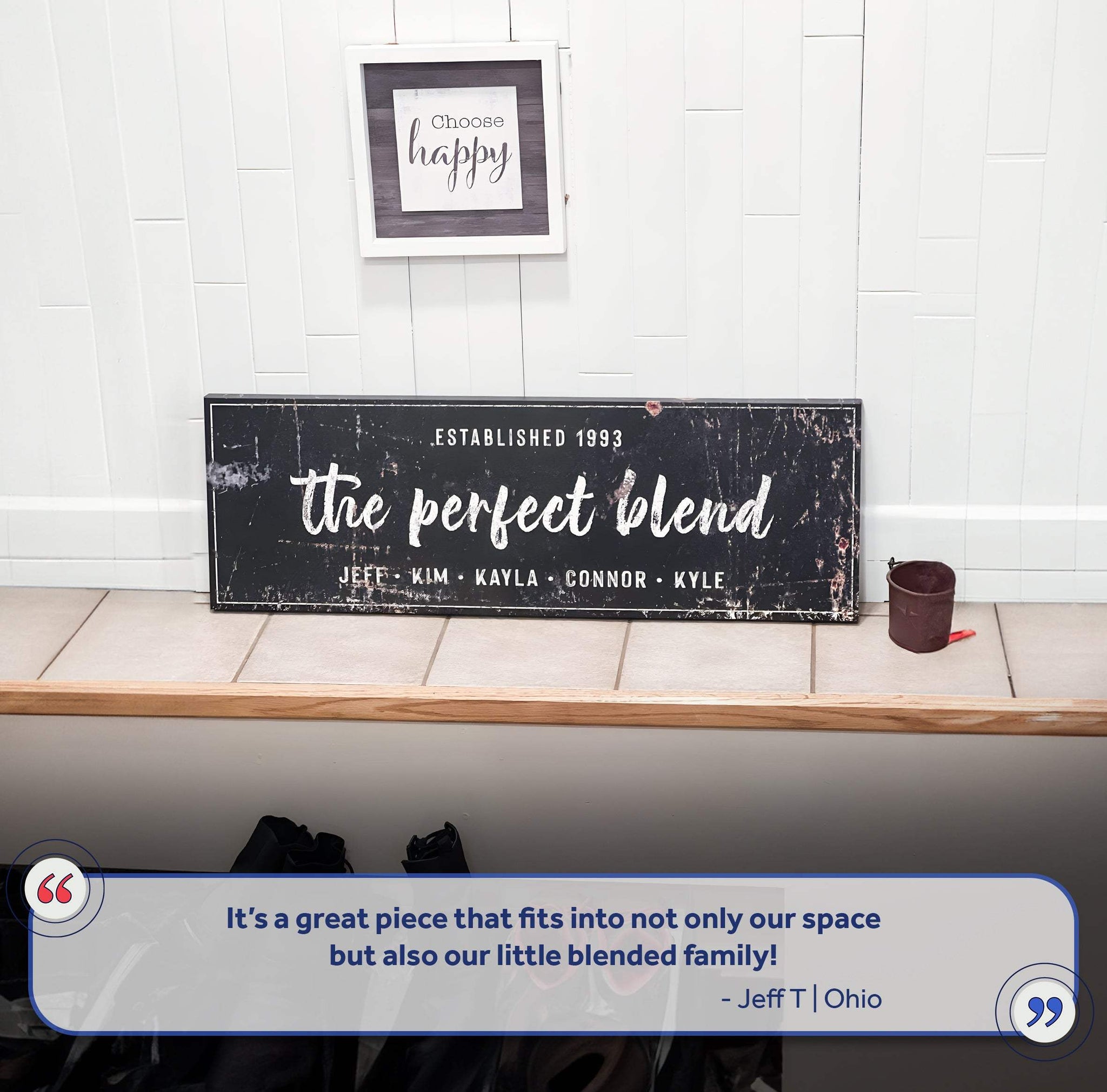 The Perfect Blend Sign III - Tailored Canvases - Flyclothing LLC