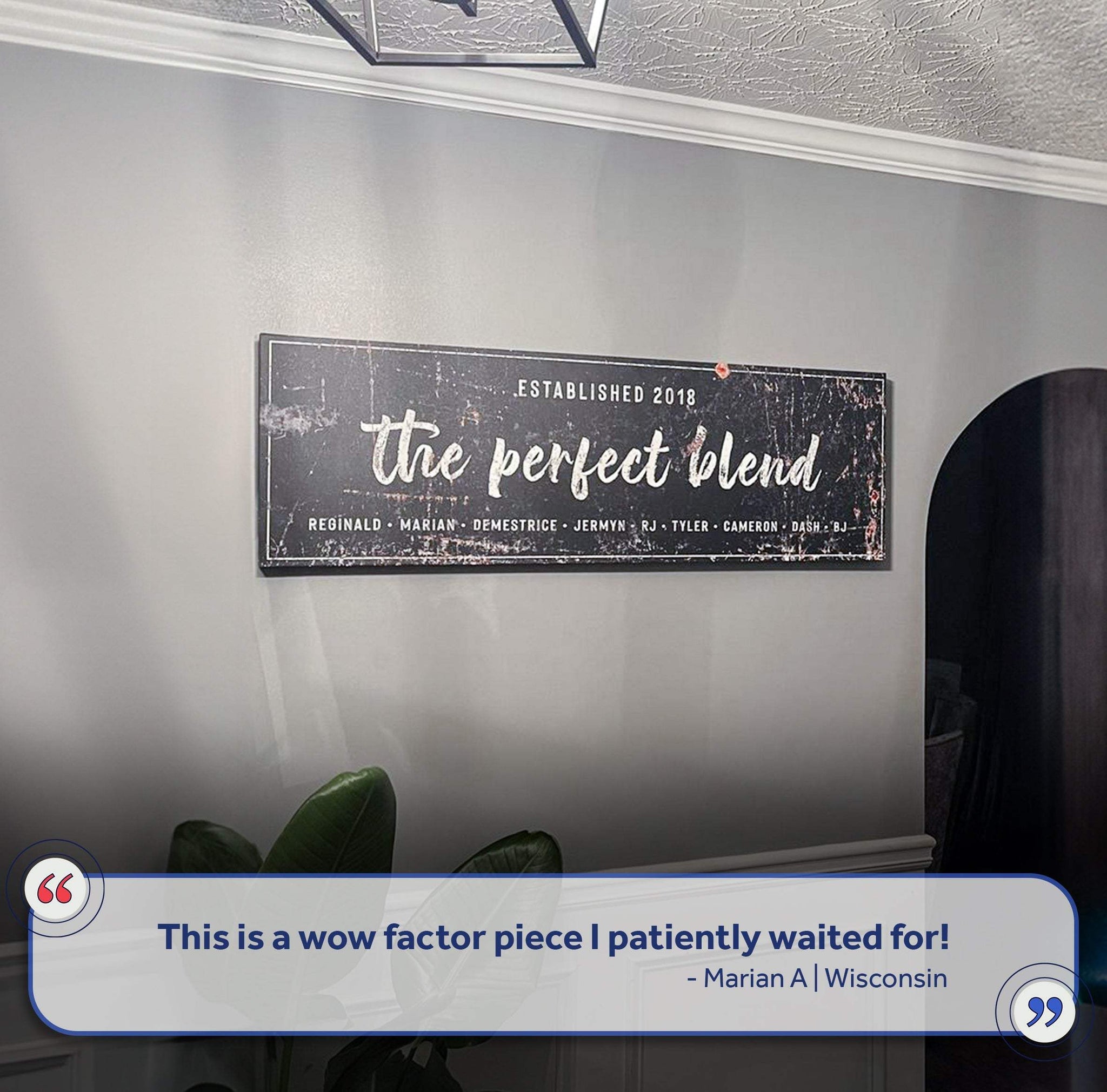 The Perfect Blend Sign III - Tailored Canvases - Flyclothing LLC