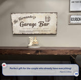 Garage Bar Sign VIII - Tailored Canvases - Flyclothing LLC