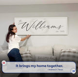Family Sign XVI - Tailored Canvases - Flyclothing LLC