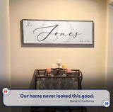 Family Sign XVII - Tailored Canvases - Flyclothing LLC