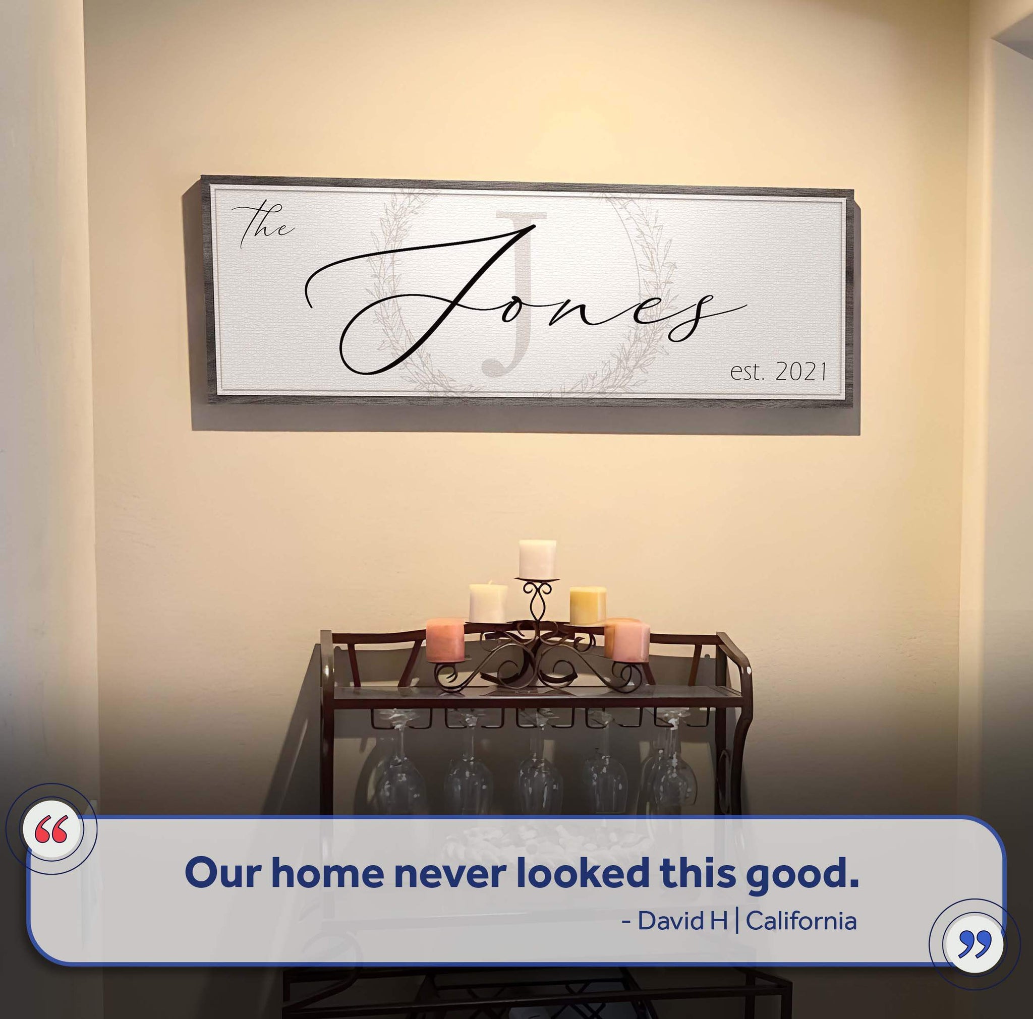 Family Sign XVII - Tailored Canvases - Flyclothing LLC
