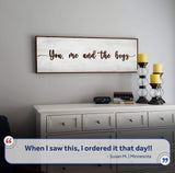 You, Me, And The Boys Sign V - Tailored Canvases - Flyclothing LLC