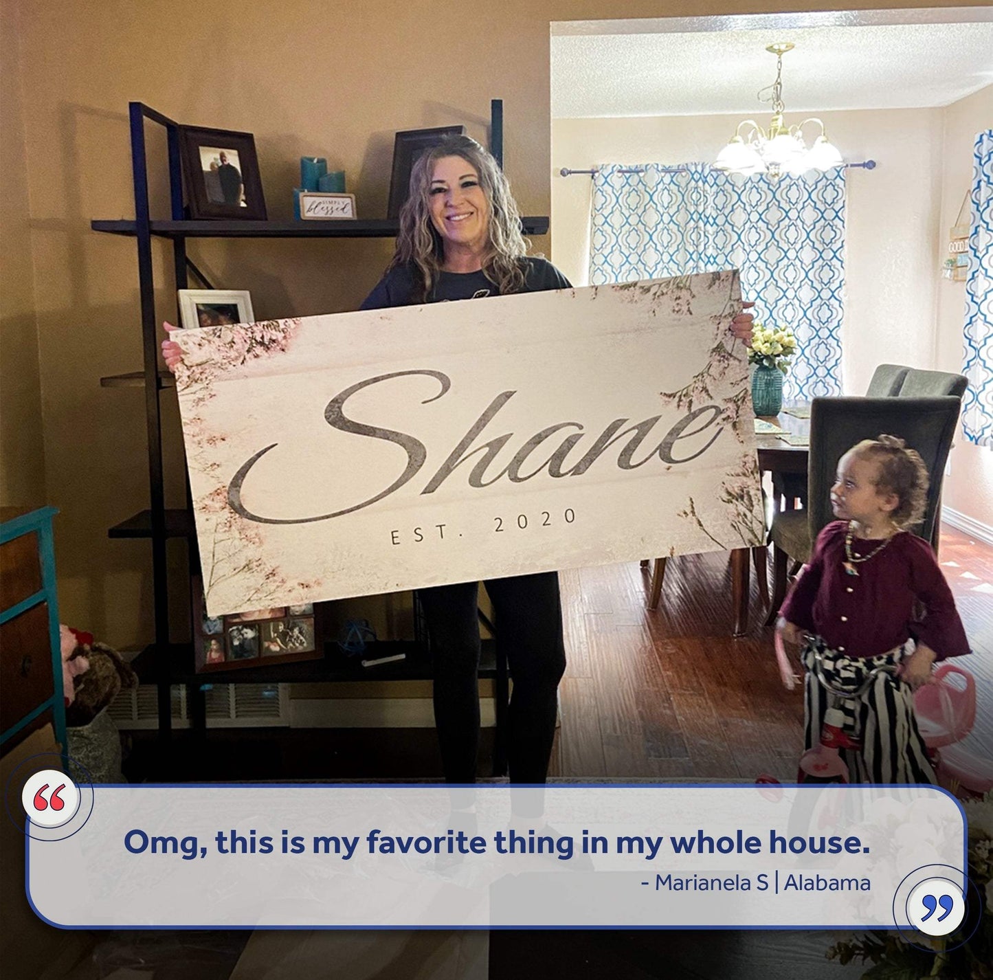 Family Name Sign - Tailored Canvases - Flyclothing LLC
