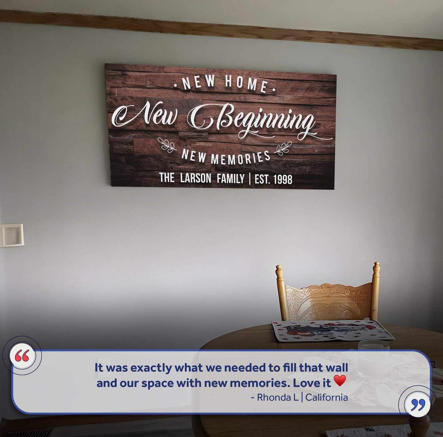 New Home Sign III - Tailored Canvases - Flyclothing LLC