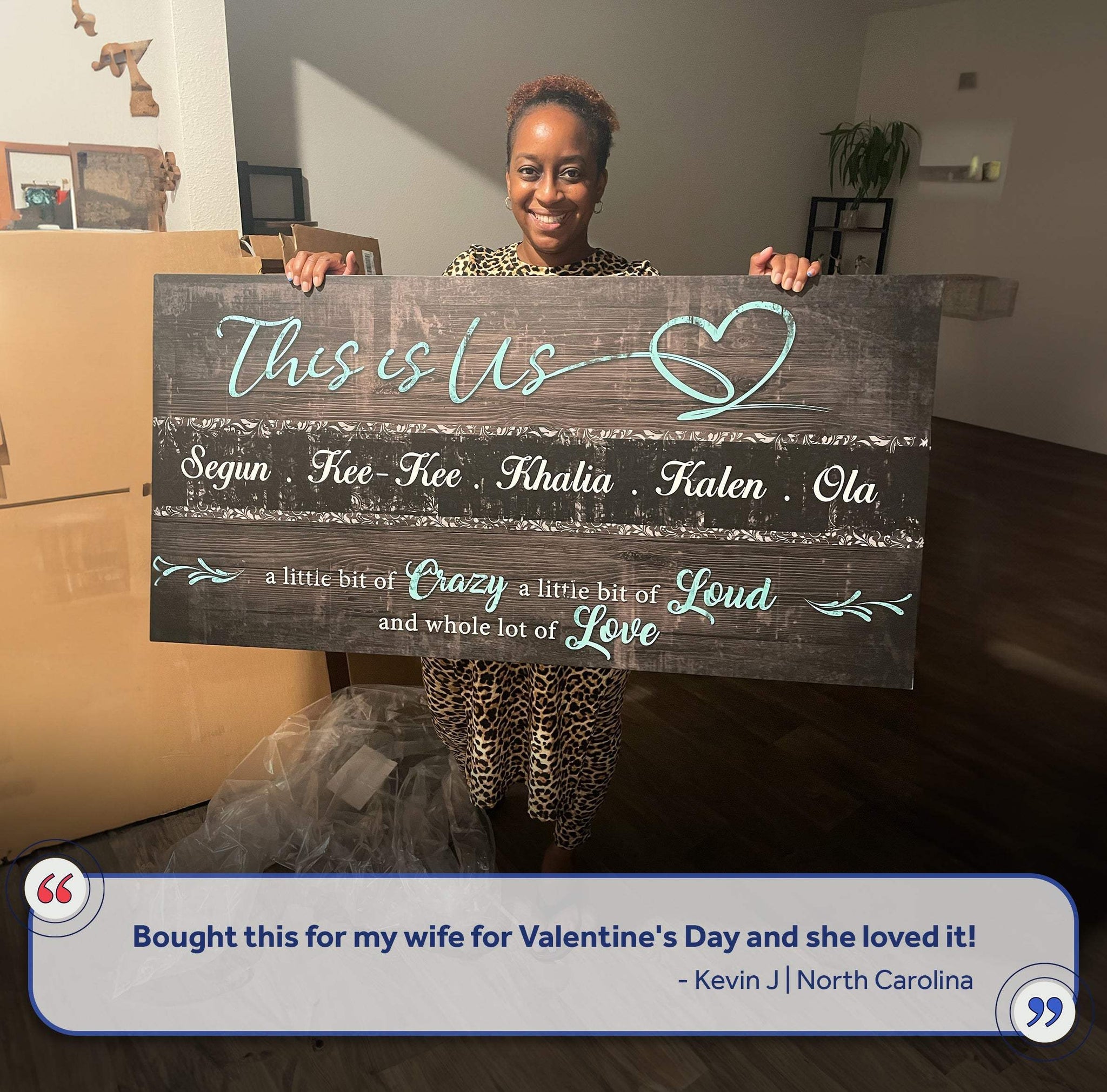 This is Us Family Sign - Tailored Canvases - Flyclothing LLC