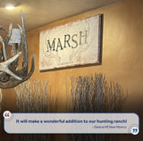 Rustic Family Antler Sign - Tailored Canvases - Flyclothing LLC