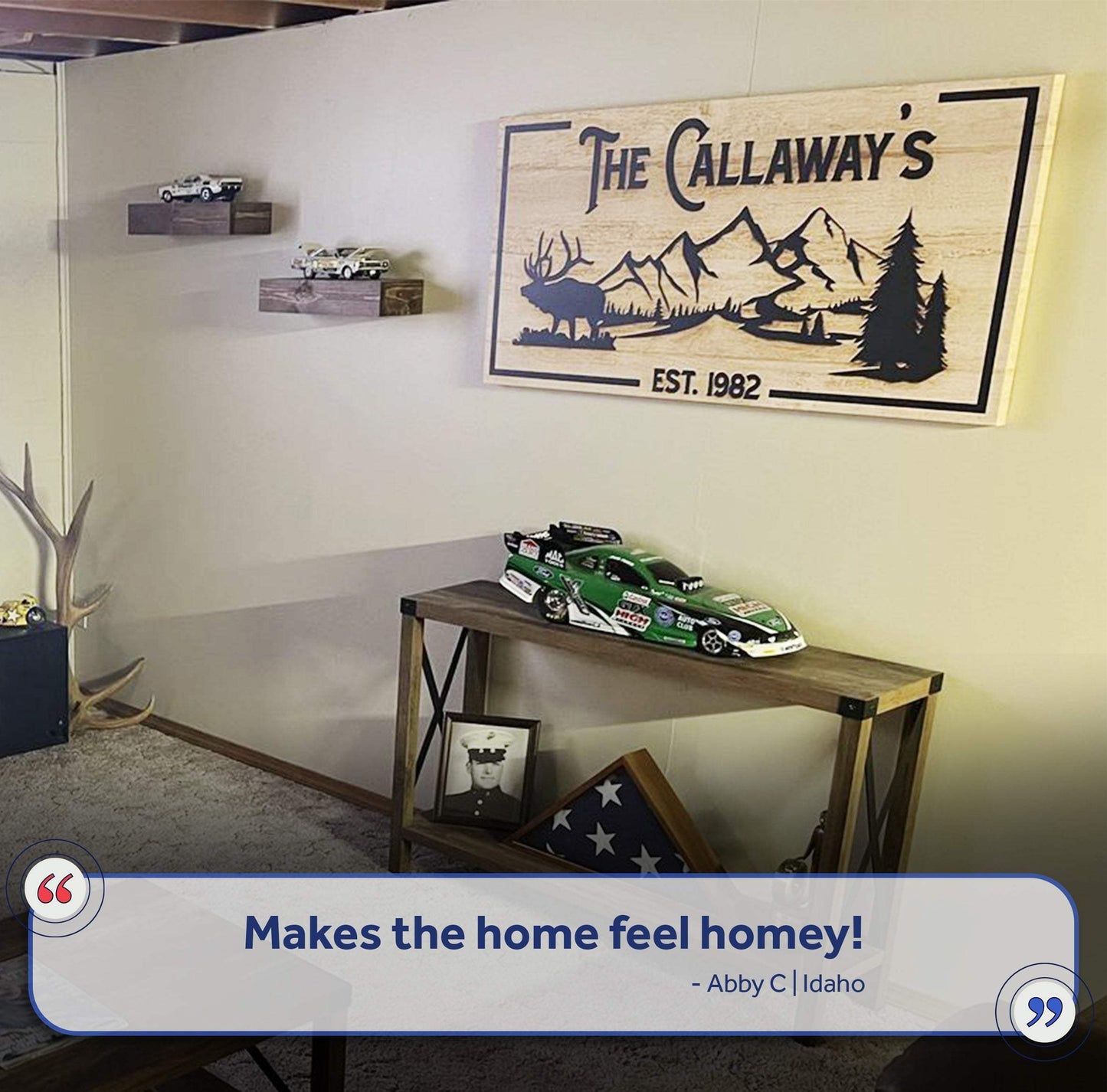 Family Mountain Sign - Tailored Canvases - Flyclothing LLC