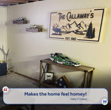 Family Mountain Sign - Tailored Canvases - Flyclothing LLC