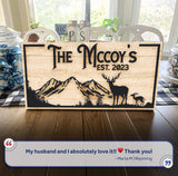 Family Mountain Sign II - Tailored Canvases - Flyclothing LLC