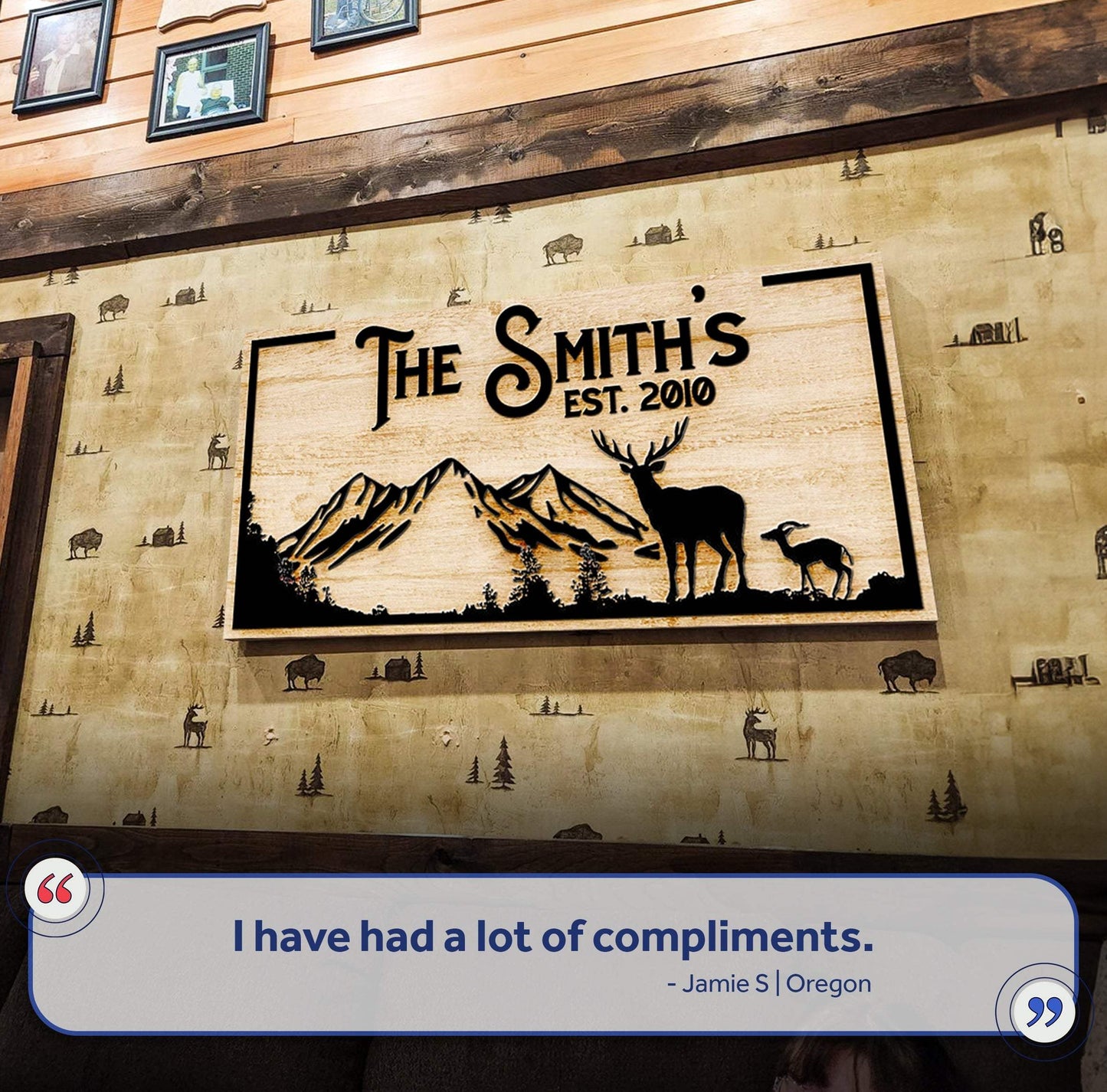 Family Mountain Sign II - Tailored Canvases - Flyclothing LLC