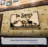 Family Mountain Sign II - Tailored Canvases - Flyclothing LLC