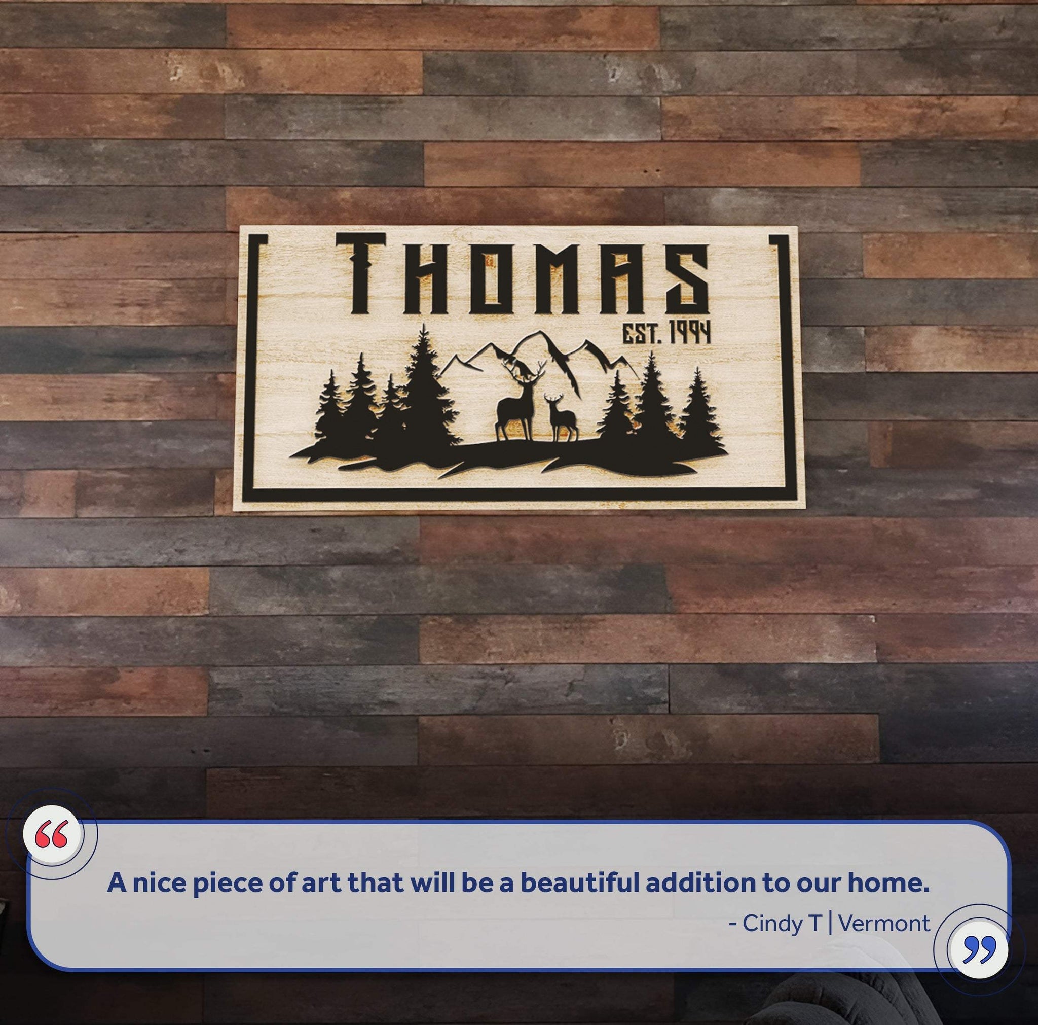 Family Mountain Sign III - Tailored Canvases - Flyclothing LLC
