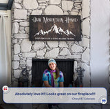 Family Mountain Home Sign II - Tailored Canvases - Flyclothing LLC