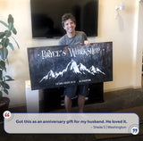 Family Mountain Home Sign III - Tailored Canvases - Flyclothing LLC