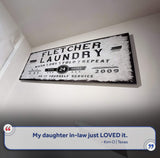 Personalized Laundry Room Sign - Tailored Canvases - Flyclothing LLC