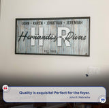 Family Wood Sign IV - Tailored Canvases - Flyclothing LLC
