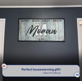 Family Wood Sign IV - Tailored Canvases - Flyclothing LLC