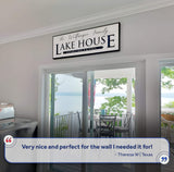 Family Lake House Arrow Sign III - Tailored Canvases - Flyclothing LLC