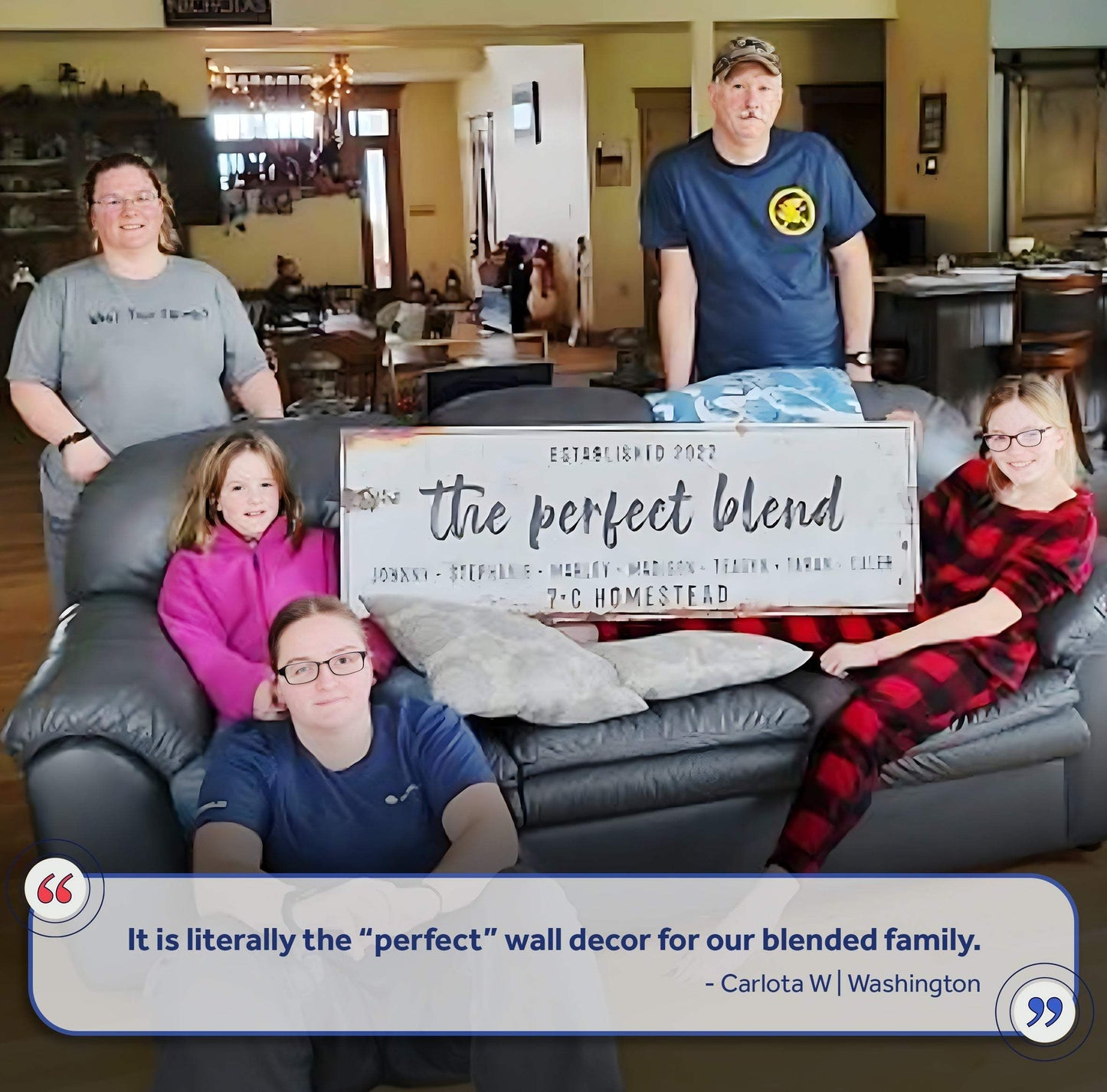 The Perfect Blend Sign - Tailored Canvases - Flyclothing LLC