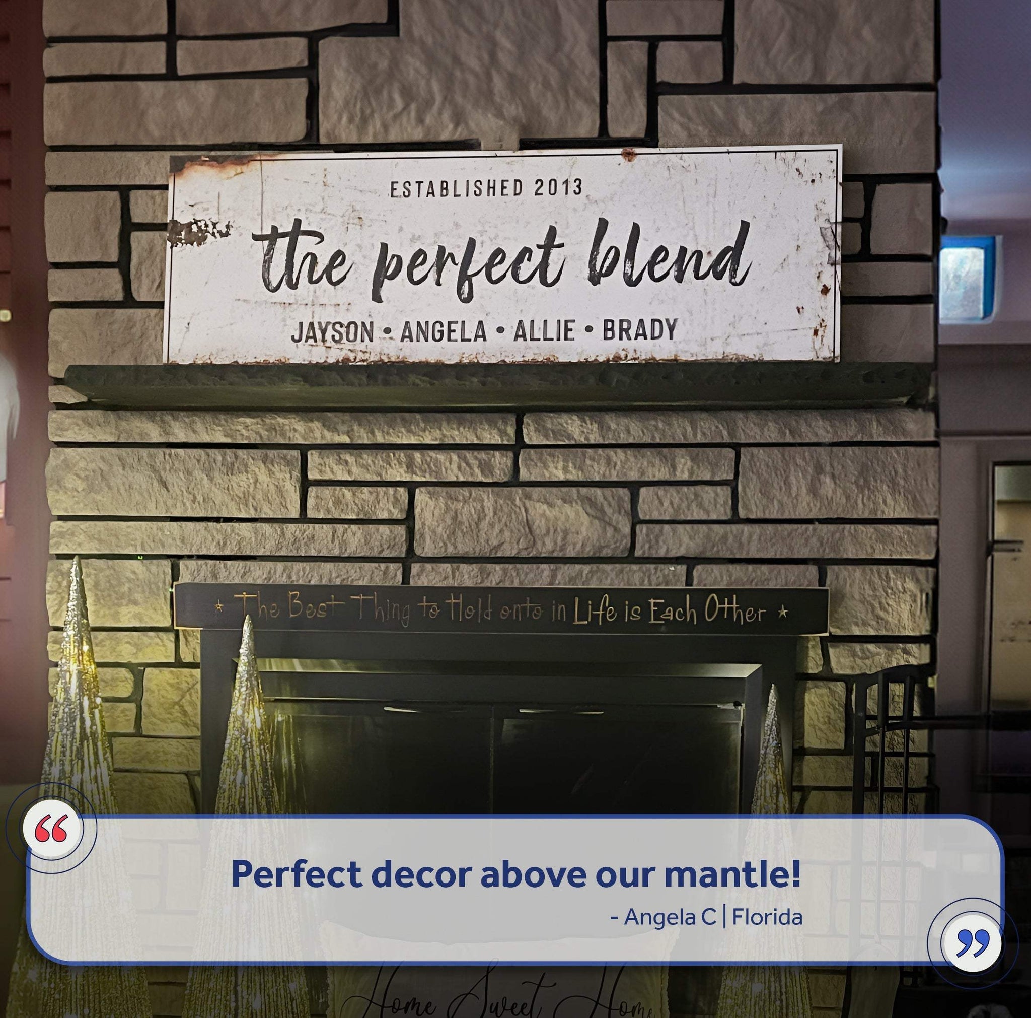 The Perfect Blend Sign - Tailored Canvases - Flyclothing LLC