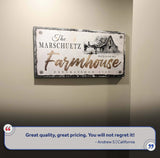 Rustic Horse Farmhouse Sign III - Tailored Canvases - Flyclothing LLC