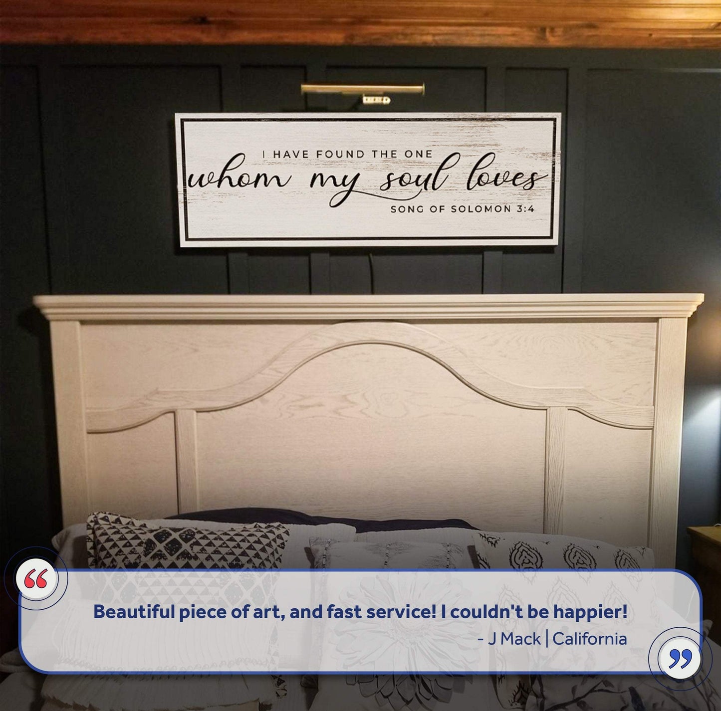 Song Of Solomon 3:4 - I Have Found The One Sign II - Tailored Canvases - Flyclothing LLC