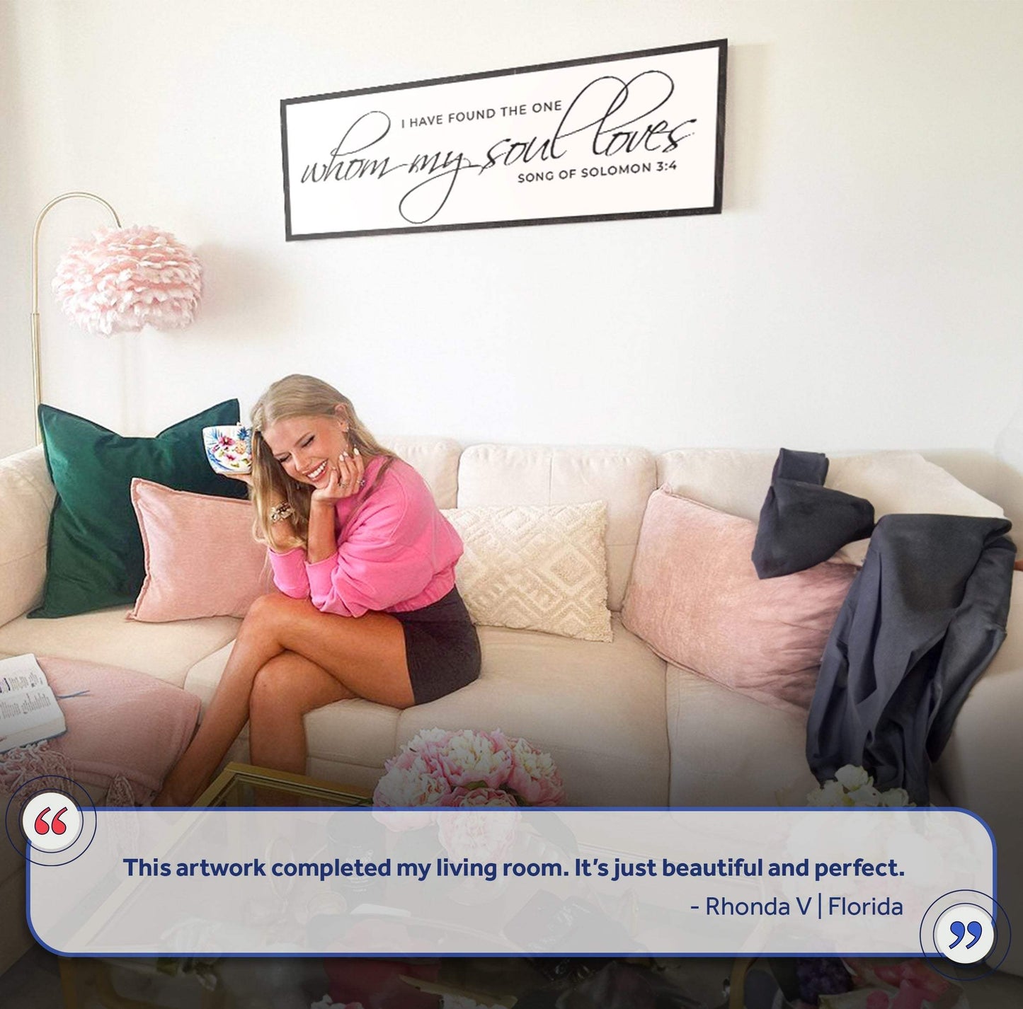 Song Of Solomon 3:4 - I Have Found The One Sign IV - Tailored Canvases - Flyclothing LLC