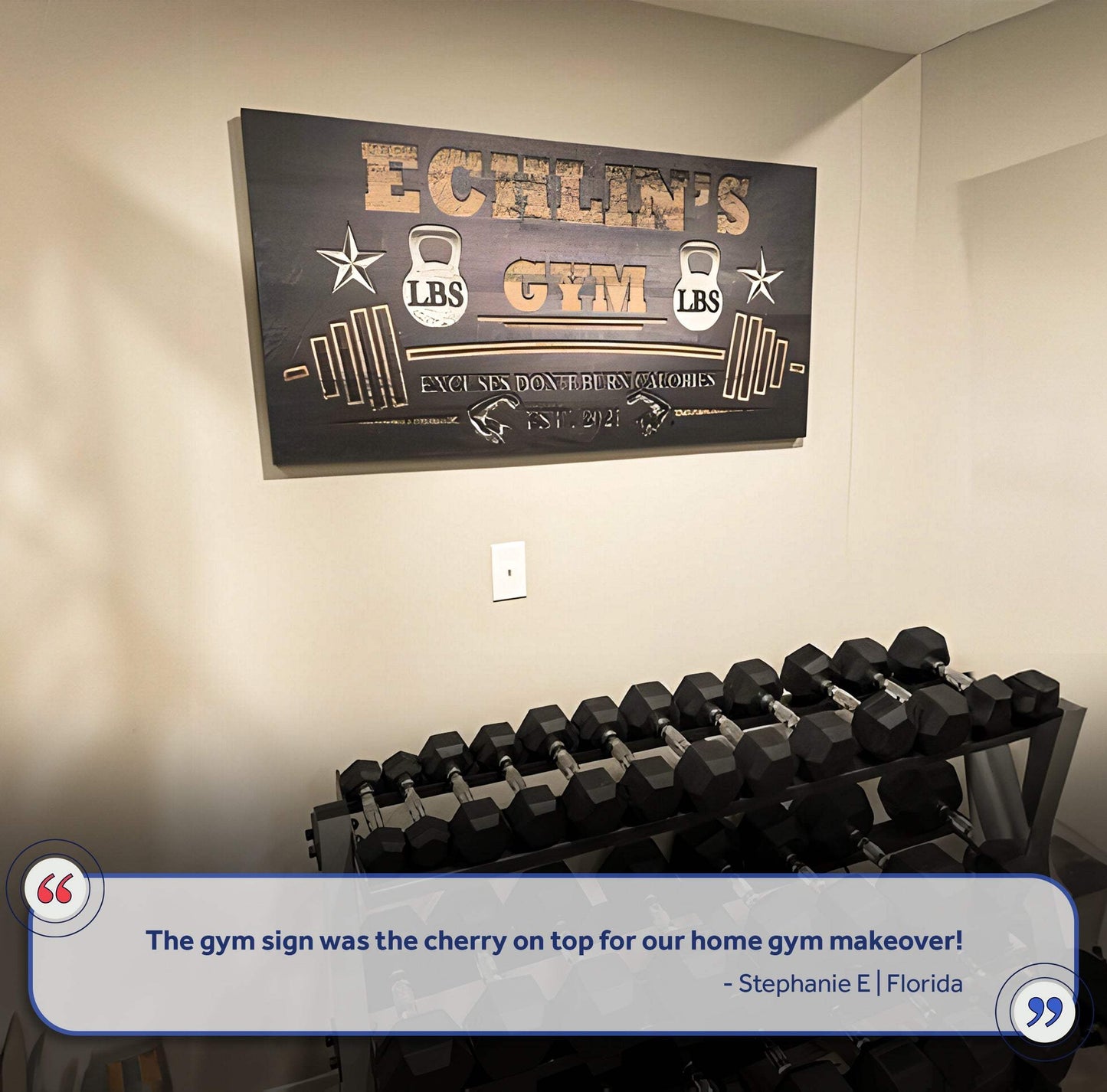 Gym Sign VIII - Tailored Canvases - Flyclothing LLC