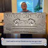 Gym Sign IX - Tailored Canvases - Flyclothing LLC