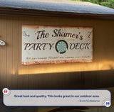 Backyard Bar & Grill Sign IV - Tailored Canvases - Flyclothing LLC
