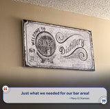 Bar Sign - Tailored Canvases - Flyclothing LLC