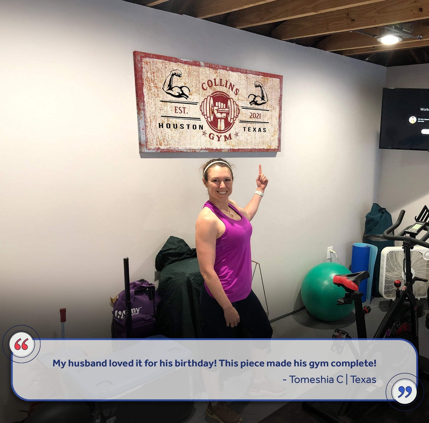 Gym Sign X - Tailored Canvases - Flyclothing LLC
