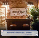 Beer Barrel Bar Sign II - Tailored Canvases - Flyclothing LLC