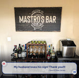 Beer Barrel Bar Sign - Tailored Canvases - Flyclothing LLC