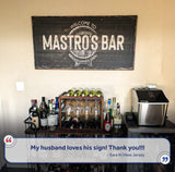 Beer Barrel Bar Sign - Tailored Canvases - Flyclothing LLC