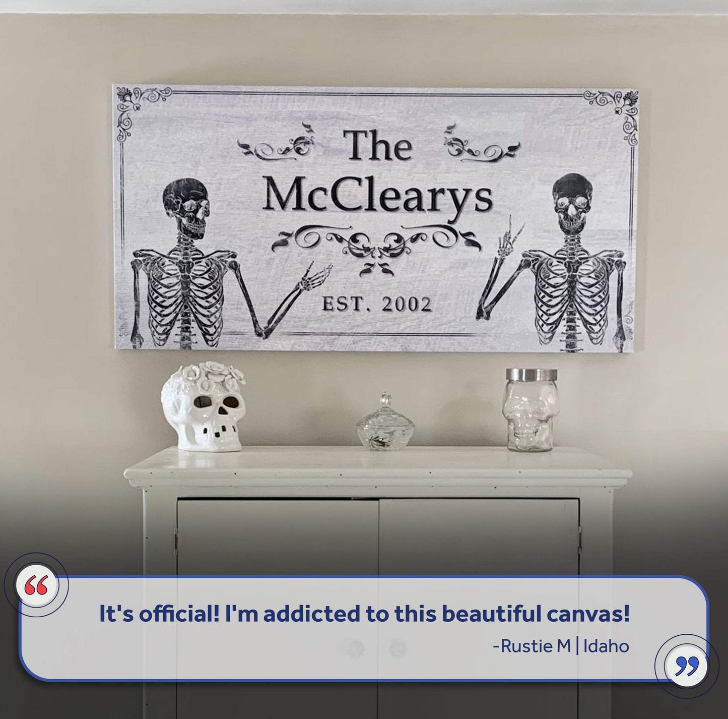 Gothic Family Sign III - Tailored Canvases - Flyclothing LLC