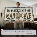 Man Cave Sign III - Tailored Canvases - Flyclothing LLC