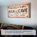 Man Cave Sign IV - Tailored Canvases - Flyclothing LLC