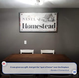 Homestead Sign III - Tailored Canvases - Flyclothing LLC